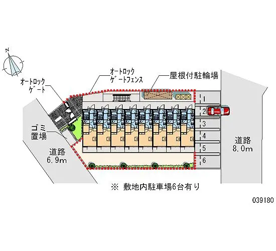 名古屋市名東区上社４丁目 月極駐車場